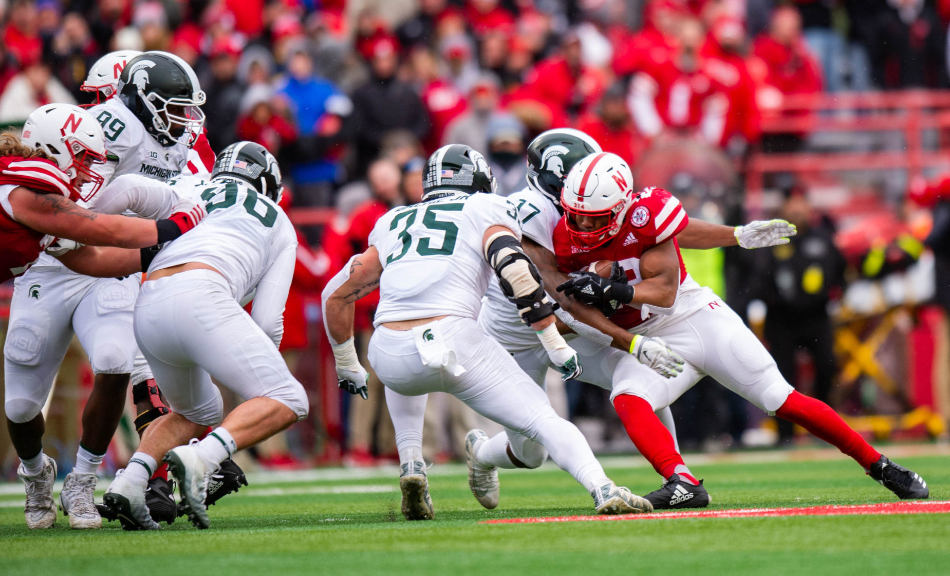 Michigan State vs. Nebraska, 11.17